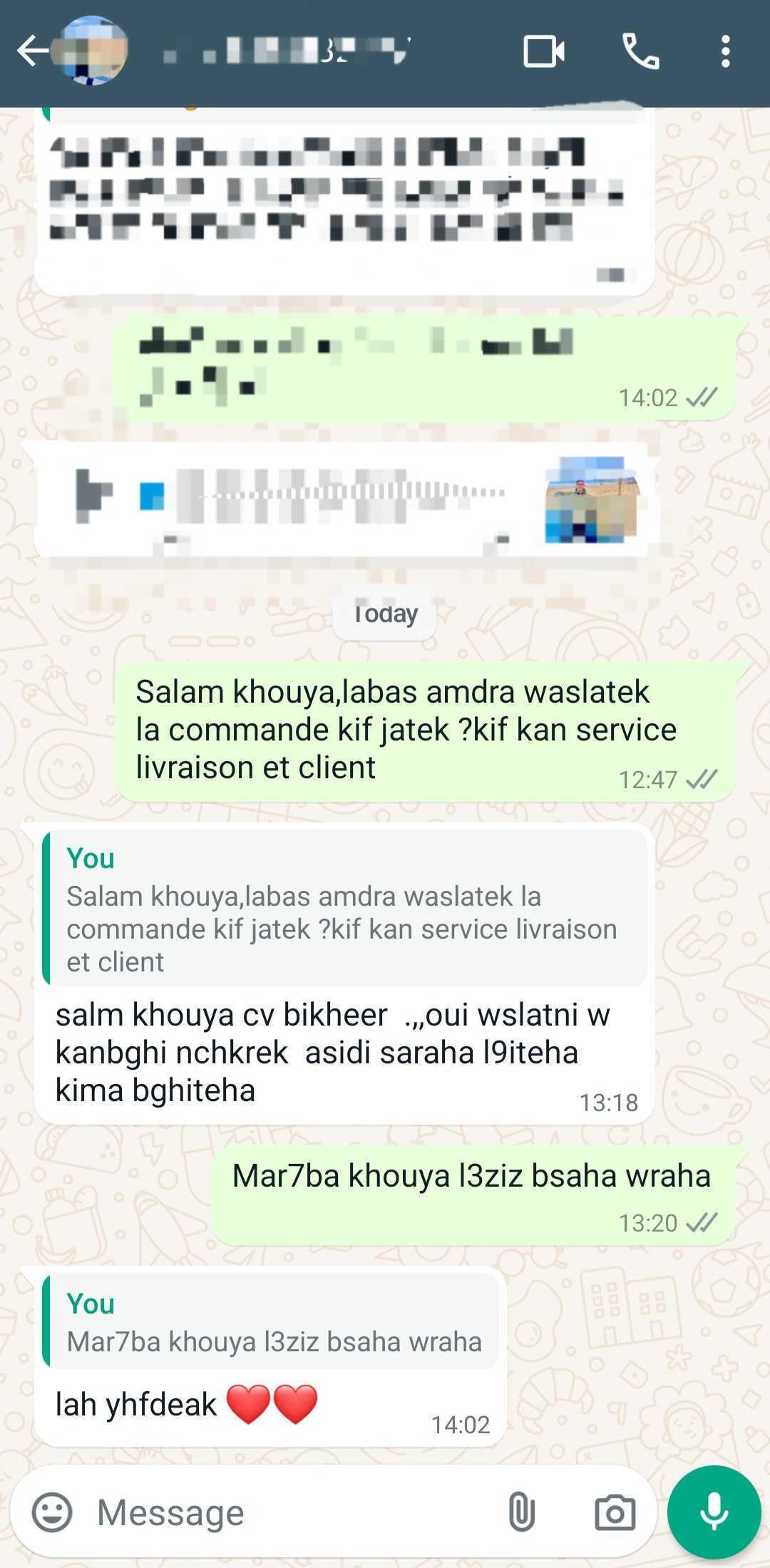 Avis client 10